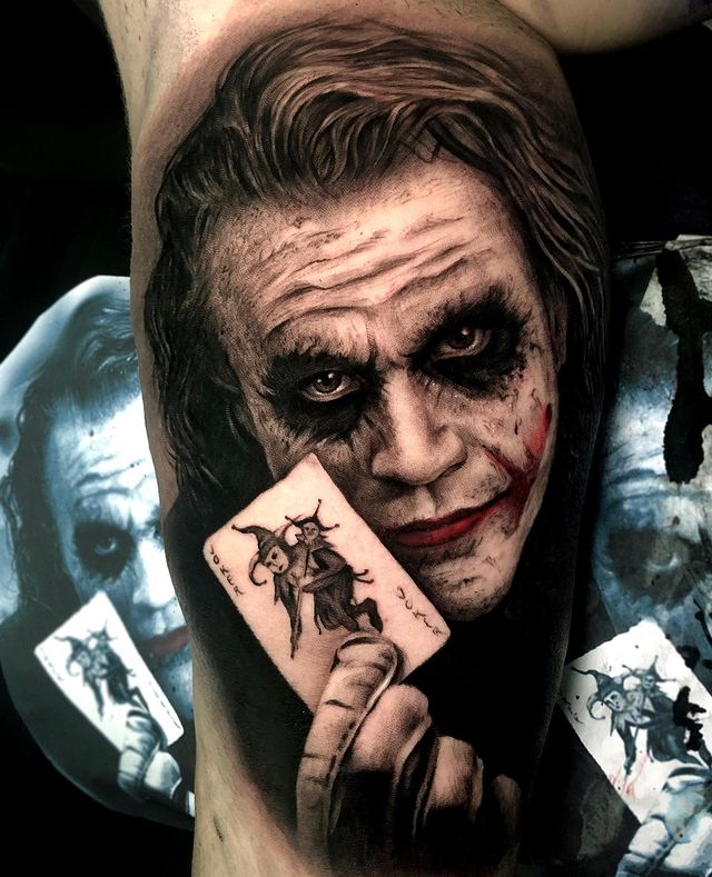 Unmasking the Artistry: Decoding Joker Tattoos and Their Symbolic Ink
