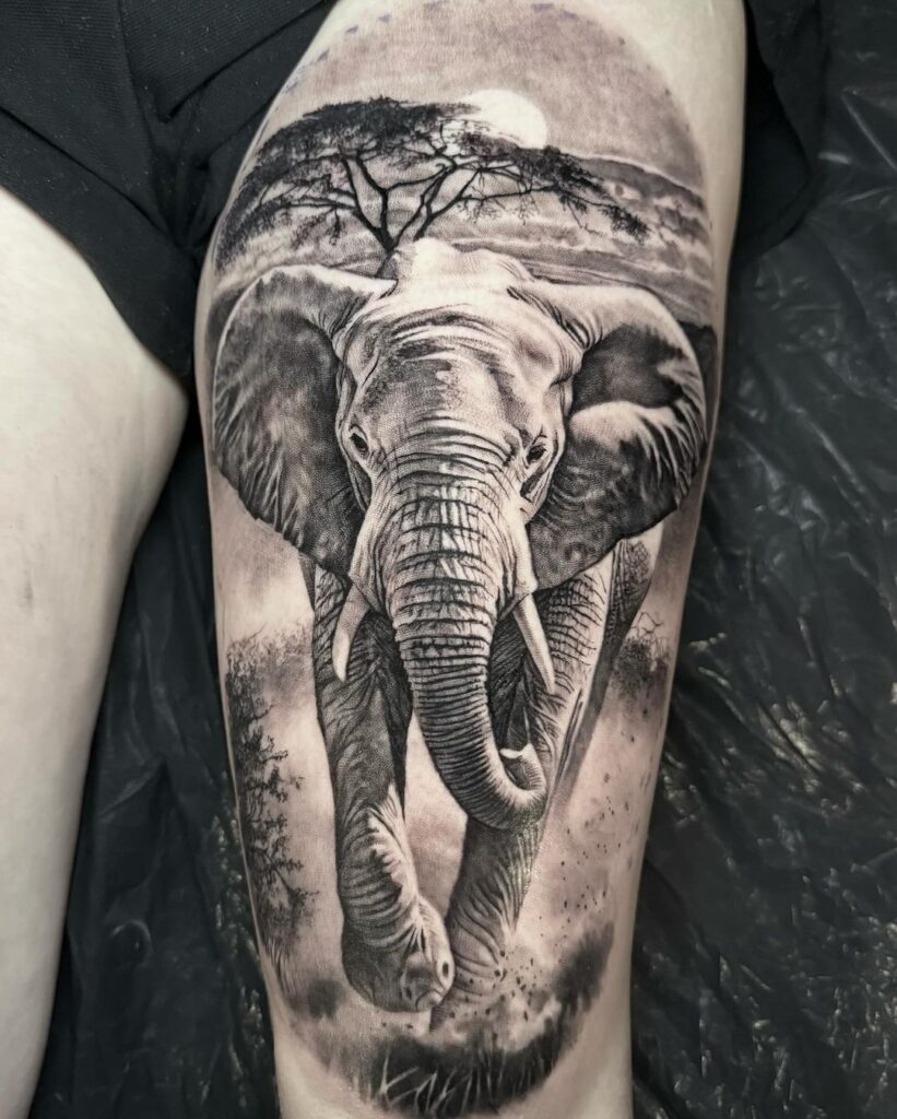 33 Elephant Tattoos: A Symbol of Family, Strength, and Prosperity