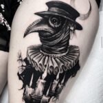 34 Plague Doctor Tattoos: A Tribute to Resilience and Mortality